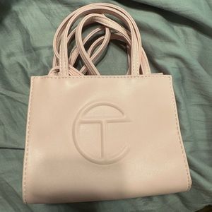 Pink Telfar Crossbody